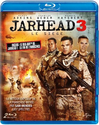 Jarhead 3 - Le siège (inclus Jarhead 1 en Blu-ray) (2015) (2 Blu-rays)