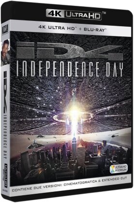 Independence Day (1996) (Version Remasterisée, 4K Ultra HD + 2 Blu-ray)