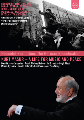 Gewandhausorchester Leipzig, Verbier Festival Orchestra & Kurt Masur - A Life for Music and Peace / Ein Leben für die Musik und den Frieden (Euro Arts, 5 DVDs)