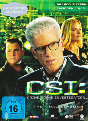 CSI - Las Vegas - Staffel 15.2 - The Final Season (Limitierte Auflage, 3 DVDs)