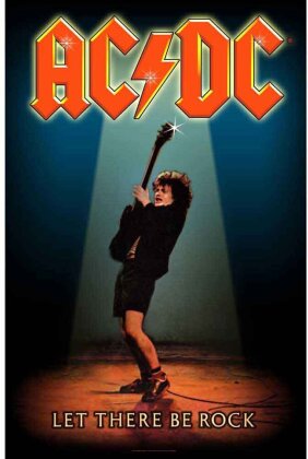 AC/DC Textile Poster - Let There Be Rock
