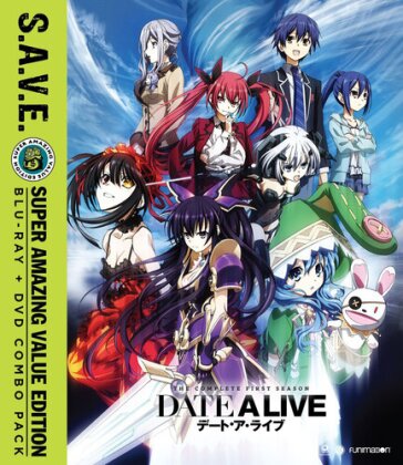 Date A Live - Season 1 (S.A.V.E, 2 Blu-rays + 2 DVDs)