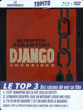 Django Unchained (2012) (Boîtier métal FuturePak, Collection TOPITO, Blu-ray + DVD)