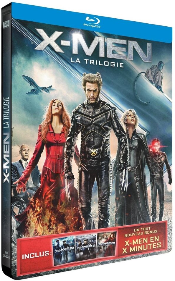 X-Men - La Trilogie (Limited Edition, Steelbook, 3 Blu-rays)
