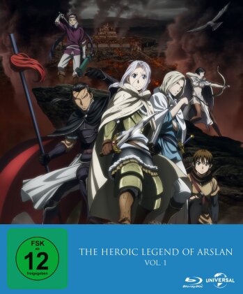 The Heroic Legend of Arslan - Staffel 1 - Vol. 1 (Limited Premium Edition, 2 Blu-rays)