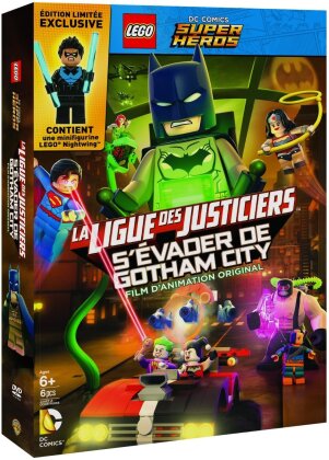 LEGO: DC Comics Super Heroes - La Ligue de Justiciers - S'évader de Gotham City (+ Figurine, Edizione Limitata)