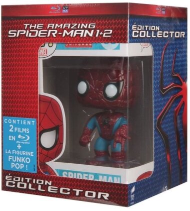 The Amazing Spider-Man (2012) / The Amazing Spider-Man 2 (2014) (+ figurine Pop! (Funko), Collector's Edition, 2 Blu-rays)