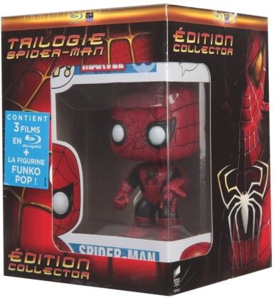 Spider-Man Trilogie (+ figurine Pop! (Funko), Collector's Edition, 3 Blu-rays)