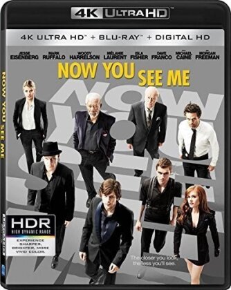 Now You See Me (2013) (4K Ultra HD + Blu-ray)