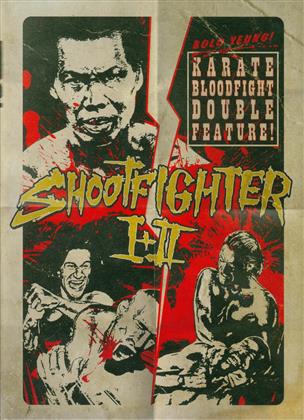 Shootfighter 1 + 2 (Double Feature, Limited Edition, Uncut, Unrated, Mediabook, 2 Blu-rays + 2 DVDs)