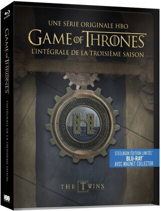 Game of Thrones - Saison 3 (avec Magnet Collector, Limited Edition, Steelbook, 5 Blu-rays)
