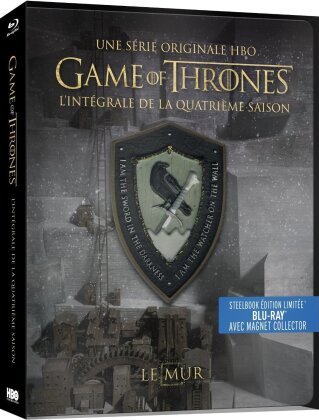 Game of Thrones - Saison 4 (avec Magnet Collector, Édition Limitée, Steelbook, 4 Blu-ray)