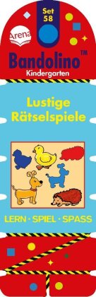 Lustige Rätselspiele (Kinderspiel) - LernSpielSpaß mit Lösungsschnur. Was gehört zusammen? Dreh um, schau nach!, Für Kindergarten- u. Vorschulkinder