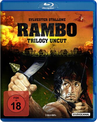 Rambo Trilogy (Uncut, 3 Blu-rays)