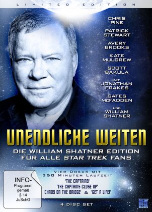Unendliche Weiten (Die William Shatner Edition, Limited Edition, 4 DVDs)