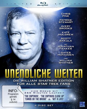 Unendliche Weiten (Die William Shatner Edition, Limited Edition, 4 Blu-rays)