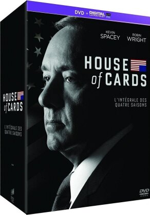 House of Cards - Saisons 1-4 (16 DVDs)