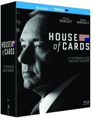 House of Cards - Saisons 1-4 (16 Blu-ray)