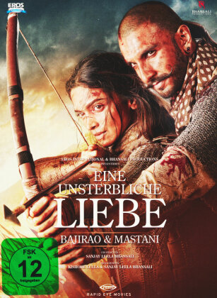 Eine unsterbliche Liebe - Bajirao & Mastani (2015) (Digibook, Blu-ray + DVD)