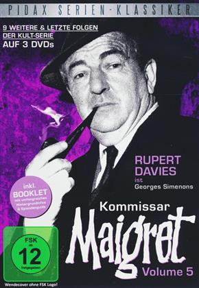 Kommissar Maigret - Volume 5 (Pidax Serien-Klassiker, b/w, 3 DVDs)