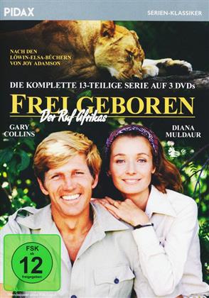 Frei geboren - Der Ruf Afrikas - Die komplette Serie (Pidax Serien-Klassiker, 3 DVDs)