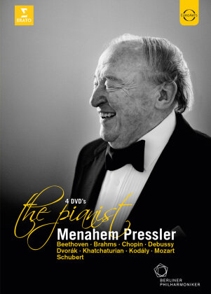 Menahem Pressler - The Pianist (Euro Arts, 4 DVD)
