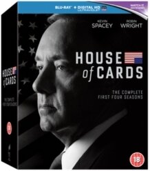 House of Cards - Seasons 1-4 (16 Blu-rays)
