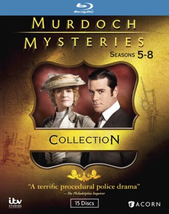 Murdoch Mysteries - Seasons 5-8 (15 Blu-rays)