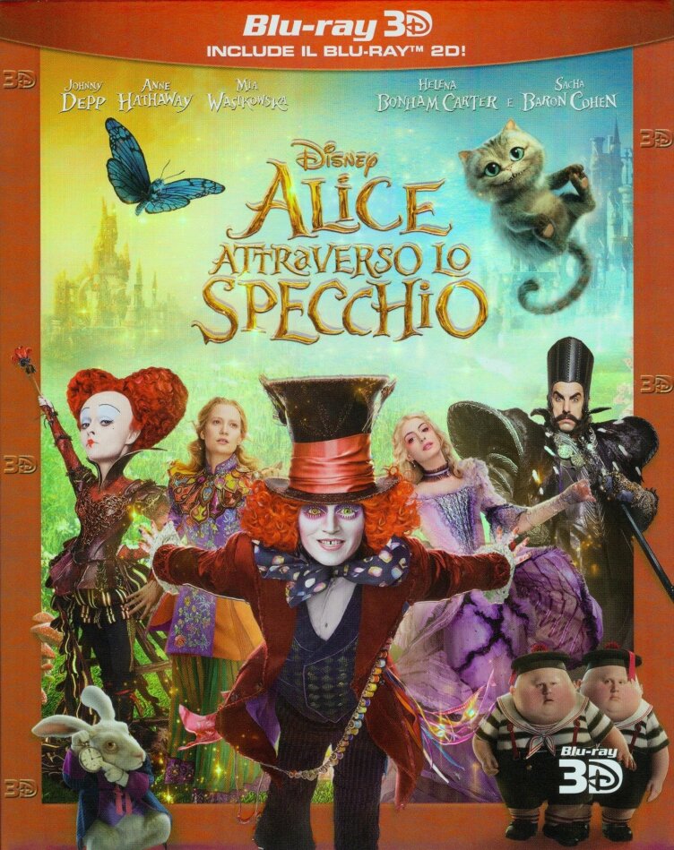 Alice attraverso lo specchio (2016) (Blu-ray 3D + Blu-ray)