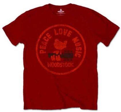 Woodstock Unisex T-Shirt - Love Peace Music