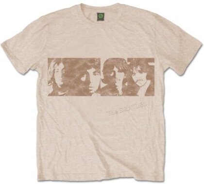 The Beatles Unisex T-Shirt - White Album Faces