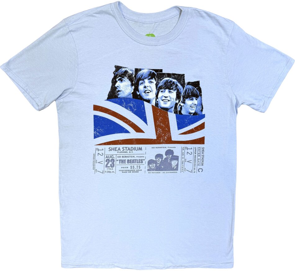 The Beatles - Shea Stadium (T-Shirt Unisex Tg. S)