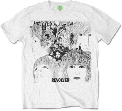The Beatles Unisex T-Shirt - Revolver Album Cover