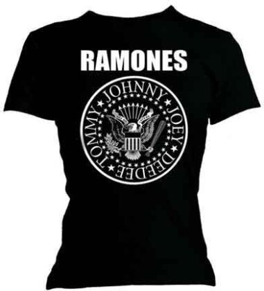 Ramones Ladies T-Shirt - Seal (Skinny Fit)