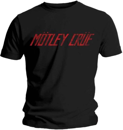 Motley Crue Unisex T-Shirt - Distressed Logo