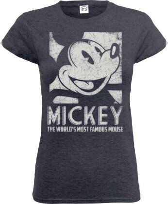 Mickey Mouse Ladies T-Shirt - Most Famous (X-Large) - Grösse XL