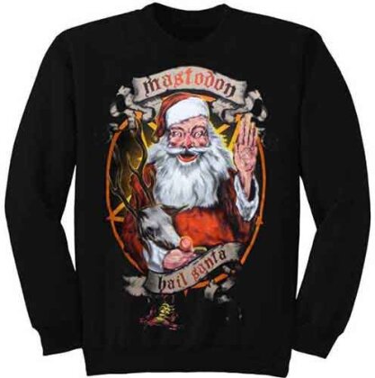 Mastodon Unisex Sweatshirt - Hail Santa Holiday - Grösse S