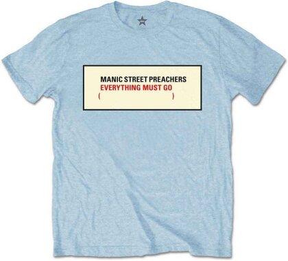 Manic Street Preachers Unisex T-Shirt - Everything Must Go