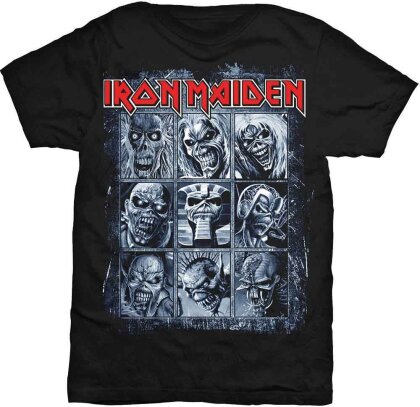 Iron Maiden - Nine Eddies (Black) T-Shirt