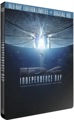 Independence Day (1996) (Édition Limitée 20ème Anniversaire, Steelbook, 2 Blu-ray)