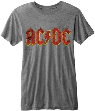 AC/DC - Logo (Burn Out) - Grösse XXL
