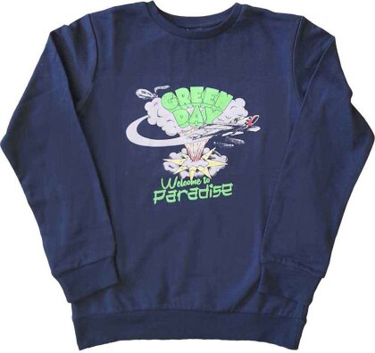 Green Day Kids Sweatshirt - Welcome to Paradise
