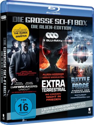 Die Grosse Sci-Fi Box (Die Alien-Edition, 3 Blu-ray)