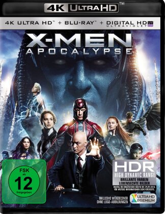 X-Men: Apocalypse (2016) (4K Ultra HD + Blu-ray)
