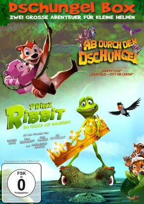 Dschungel Box - Ab durch den Dschungel / Prinz Ribbit (2 DVDs)