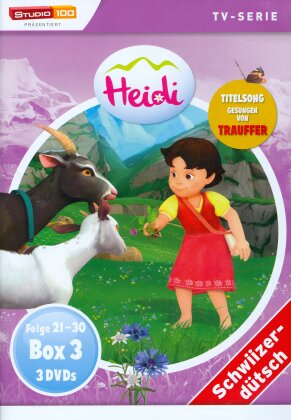 Heidi - Box 3 (Studio 100, Schweizerdeutsch, 3 DVDs)