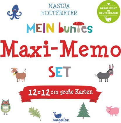 Mein buntes Maxi-Memo-Set