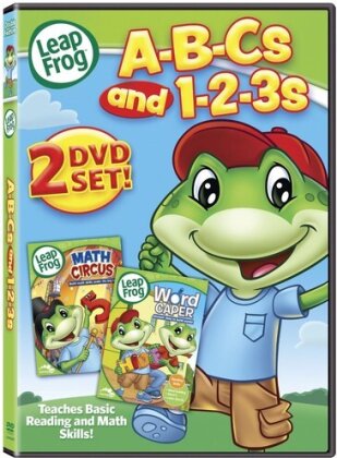 Leap Frog - ABC's and 123's: Math Circus / Word Caper (2 DVDs)