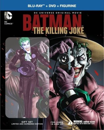 Batman - The Killing Joke (2016) (+ Figurine, Limited Edition, Blu-ray + DVD)