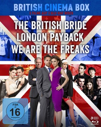 British Cinema Box - We are the Freaks / London Payback / The British Bride (3 Blu-rays)